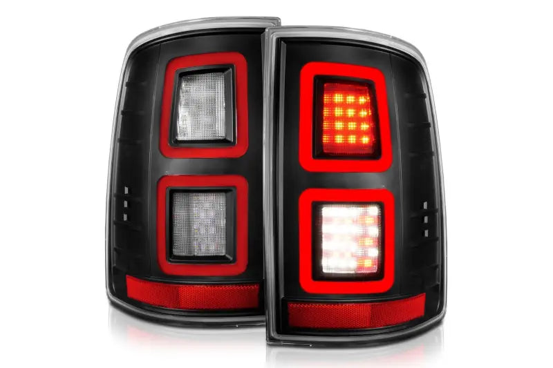 ANZO 311273 Black Clear Lens Full LED Tail Lights | 2009-2018 Ram 6.7L Cummins