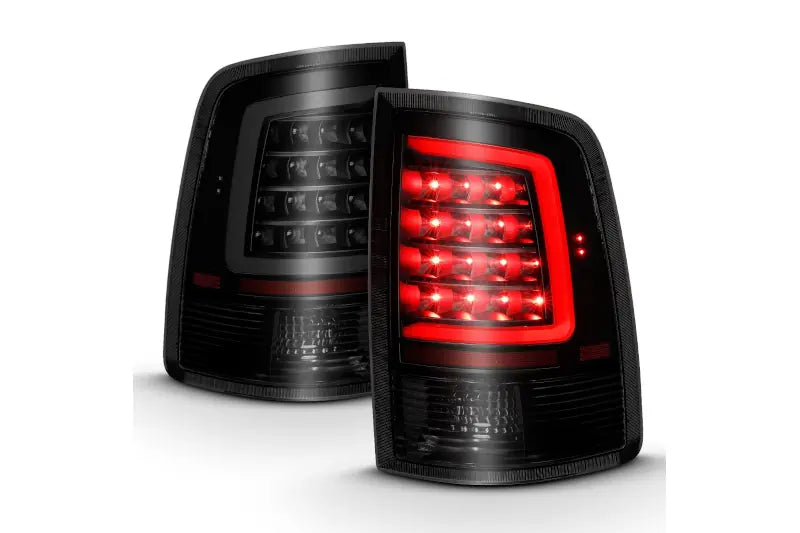 ANZO 311319 Black Smoke Lens C Bar LED Tail Lights | 2009-2018 Ram 6.7L Cummins