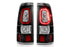 ANZO 311327 Black Clear Bar Style LED Tail Lights | 2003-2007 Silverado 2500HD/3500HD