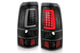 ANZO 311333 Black Clear Plank Style LED Tail Lights | 2003-2007 Silverado 2500HD/3500HD
