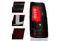 ANZO 311334 Black Smoke Plank Style LED Tail Lights | 2003-2007 Silverado 2500HD/3500HD