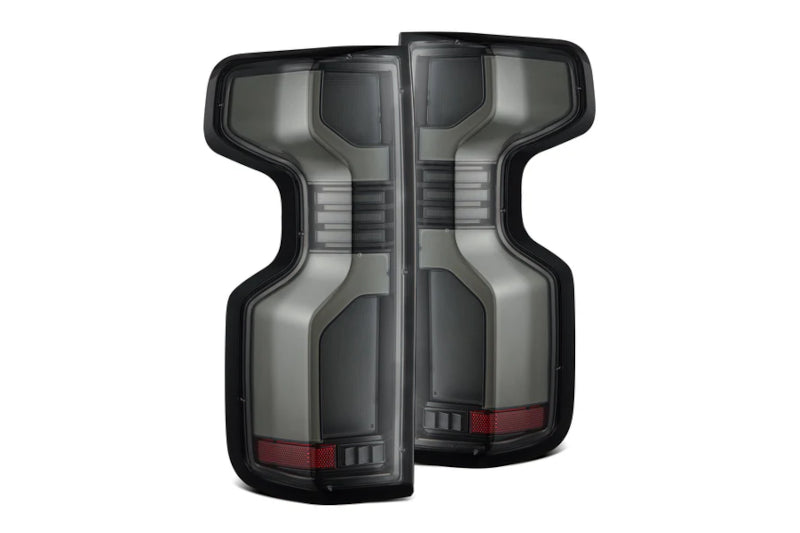 AlphaRex 620078 LUXX-Series LED Tail Lights - Alpha-Black | 2020-2023 Silverado 2500HD/3500HD
