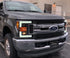 AlphaRex 880106 PRO Series Black Halogen Headlights | 2017-2019 Ford F250/F350