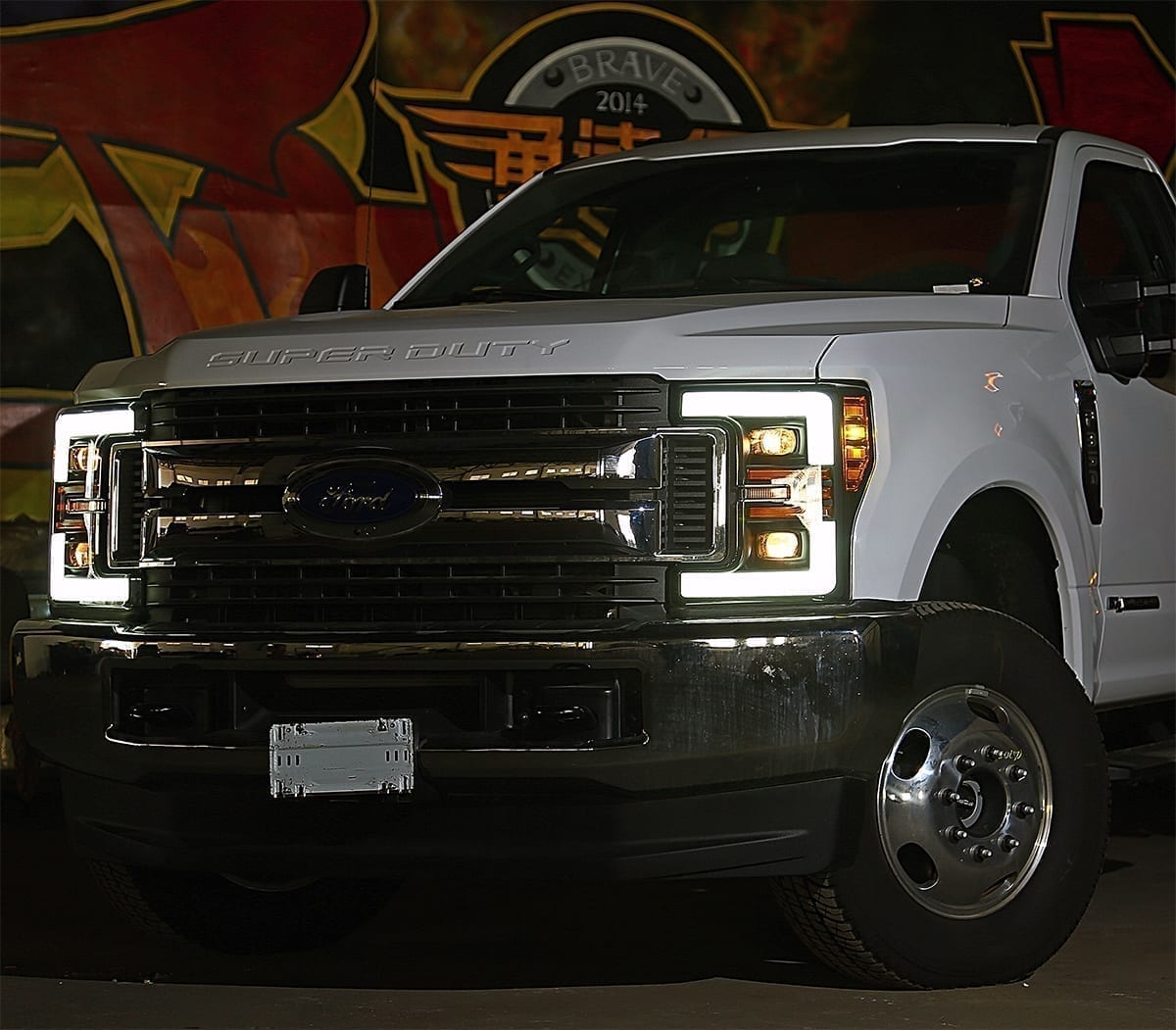 AlphaRex 880107 PRO Series Chrome Halogen Headlights | 2017-2019 Ford F250/F350