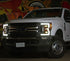 AlphaRex 880107 PRO Series Chrome Halogen Headlights | 2017-2019 Ford F250/F350
