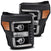 AlphaRex 880142 PRO Series Black Halogen Headlights | 2011-2016 Ford F250/F350 Super Duty
