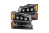 AlphaRex 880254 NOVA Series Alpha-Black LED Projector Headlights | 2003-2006 Silverado 1500