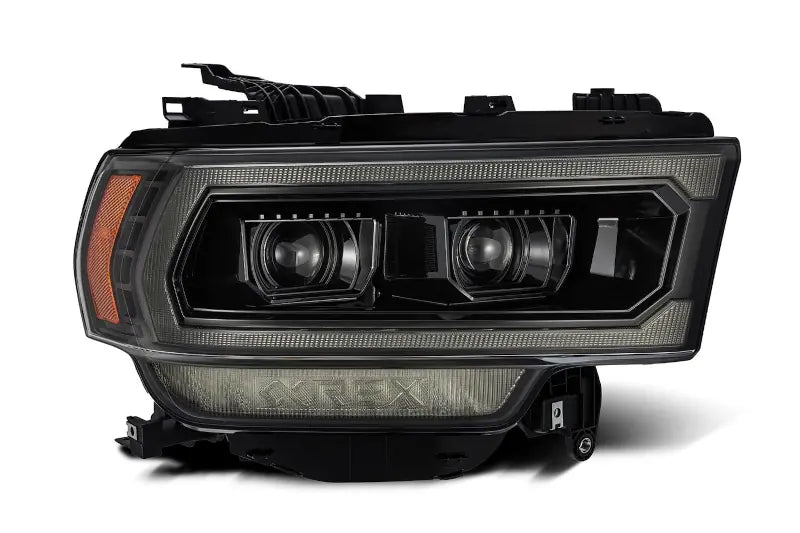 AlphaRex 880546 PRO Series Alpha Black LED Projector Headlights | 2019-2023 Ram 2500/3500