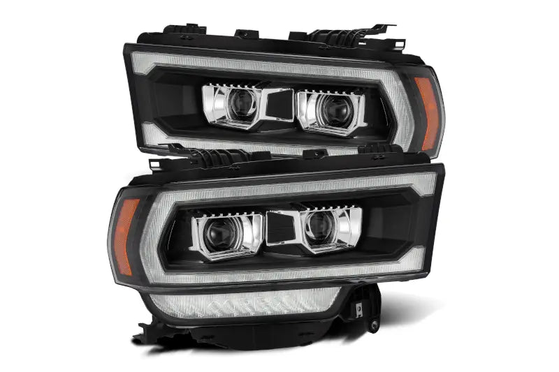 AlphaRex 880547 PRO Series Black LED Projector Headlights | 2019-2023 RAM 2500/3500