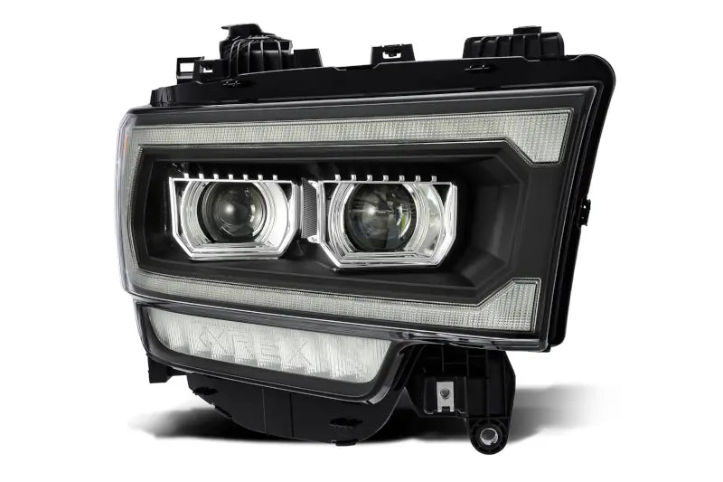 AlphaRex 880547 PRO Series Black LED Projector Headlights | 2019-2023 RAM 2500/3500