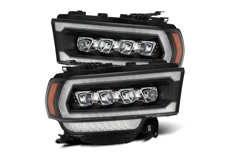 AlphaRex 880553 NOVA Series Black LED Projector Headlights | 2019-2023 Ram 2500/3500