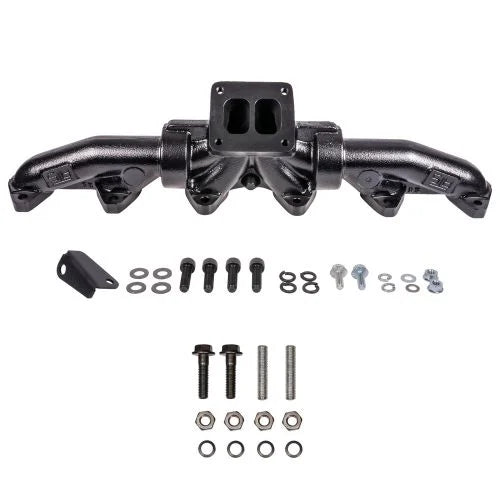 ATS 204-943-2218 T4 3 Piece Pulse Flow Exhaust Manifold Kit | 1998.5-2002 Ram 5.9L Cummins
