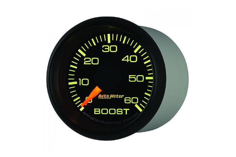 AutoMeter 8305 Factory Match 2-1/16 inch 0-60 Psi Boost Gauge | 2001-2007 GM Silverado/Sierra 2500HD/3500HD Duramax
