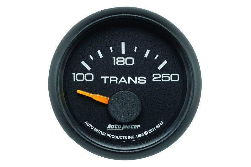 AutoMeter 8349 Factory Match 2-1/16 inch Transmission Temperature Gauge | 2001-2007 GM Silverado/Sierra 2500HD/3500HD Duramax