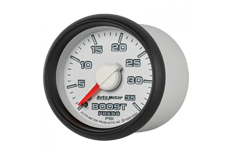 AutoMeter 8504 Factory Match 2-1/16 inch 0-35 Psi Boost Gauge | 2003-2009 Dodge RAM 2500/3500