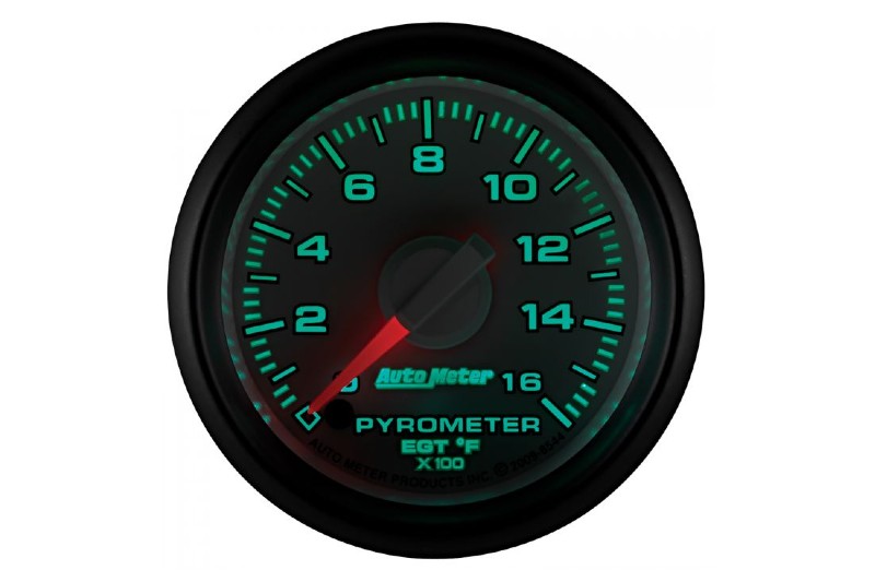 AutoMeter 8544 Factory Match 2-1/16 inch 0-1600F Pyrometer Kit | 2003-2009 Dodge RAM 2500/3500