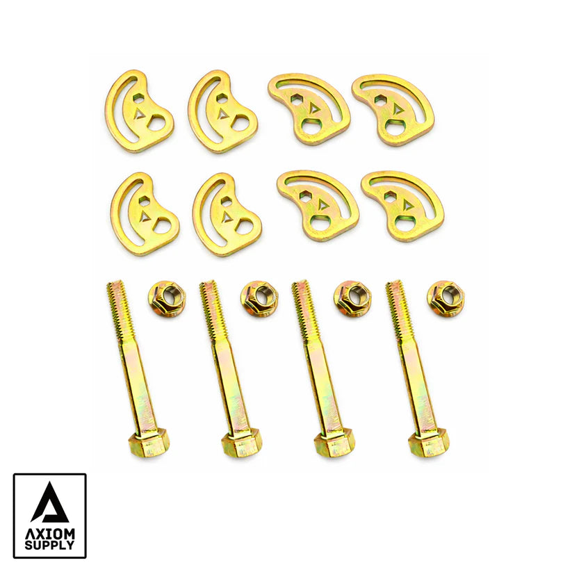 Axiom Supply AXGM0026 Cam Bolt Kit | 2001-2010 GM Silverado/Sierra 1500/2500HD/3500HD