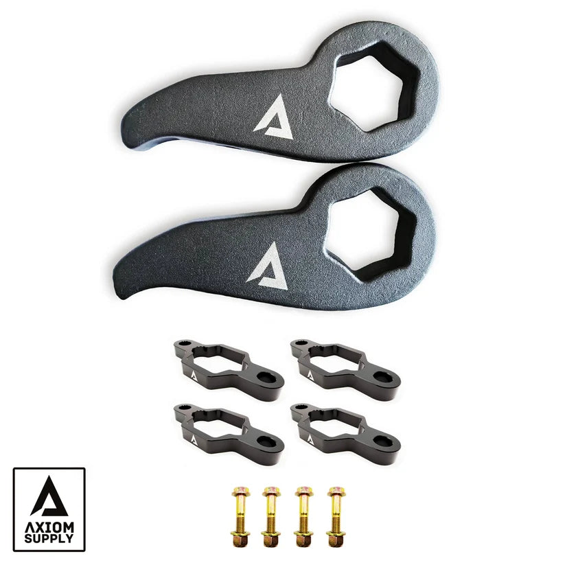 Axiom Supply AXGM11STAGE1 Stage 1 Leveling System | 2011-2019 GM Silverado/Sierra 2500HD/3500HD