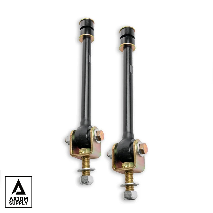 Axiom Supply AXGMEL46 Sway Bar End Link Kit - for 4-6" Lift - (Single) | 2001-2019 GM Silverado/Sierra 2500HD/3500HD