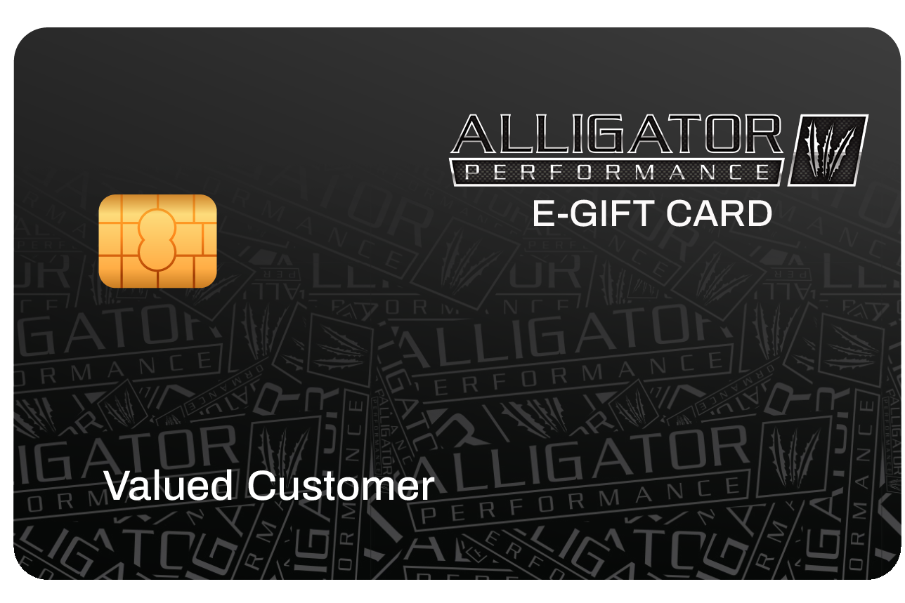 Alligator Performance Gift Card for all of your Truck Needs!
