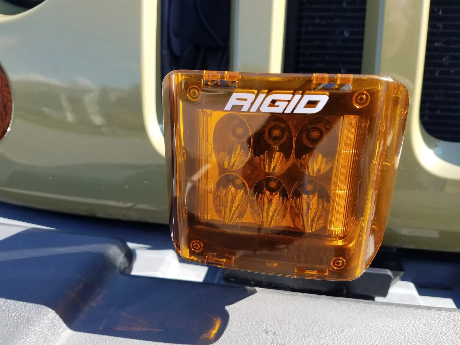 Rigid 201933 Industries D-Series Cover (Yellow) | Universal