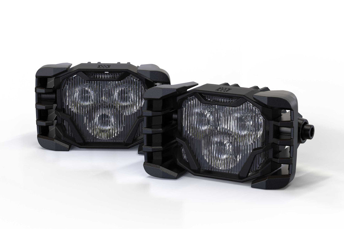 Morimoto BAF013 4Banger LED Fog Lights Ford F2 Brackets | 2017-2022 Ford F250/F350/F450