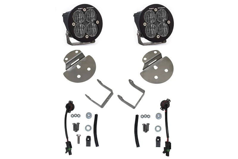 Baja Designs 447615 SAE Fog Pocket Light Kit White | 2017-2019 GM Silverado/Sierra 2500HD/3500HD