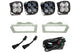 Baja Designs 447619 Squadron SAE Fog Pocket Light Kit - Clear | 2009-2018 Dodge RAM 2500/3500 6.7L Cummins