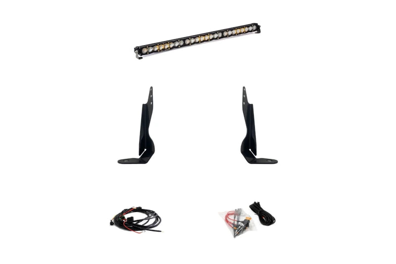 Baja Designs 447850 S8 30 inch Grille Light Bar Kit | 2020-2022 GM Silverado/Sierra 2500HD/3500HD