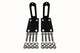 Baja Designs 448330 Grille Light Mount Kit - OnX6/S8 30 inch Light Bar | 2003-2018 Dodge RAM 2500/3500