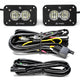 Baja Designs 487807 S2 Pro White Wide/Cornering Flush Mount Lights | Universal