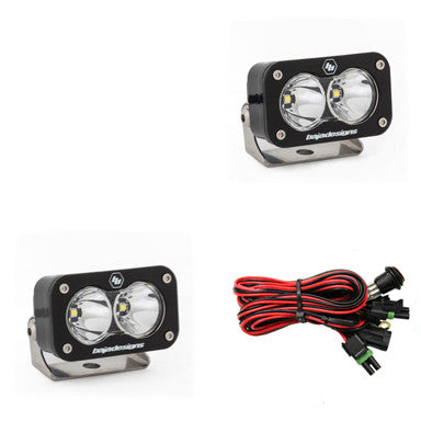 Baja Designs 487813 S2 Pro Amber Combo Beam Lights | Universal