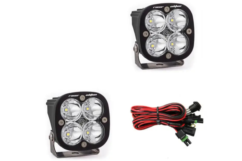 Baja Designs 727801 Squadron Racer White Spot Beam Lights | Universal