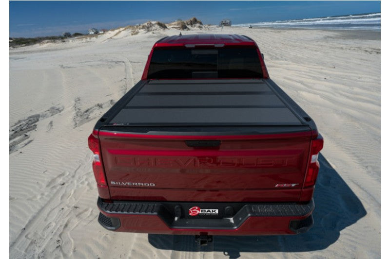 BAK Industries 448120 MX4 Hard Folding Cover | 2014-2019 GM Silverado/Sierra 1500 5.9ft Bed