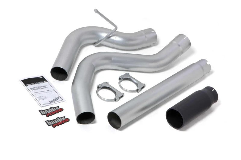 Banks 48601-B Monster Single Exhaust with Black Tip | 2014-2015 RAM 3.0L EcoDiesel
