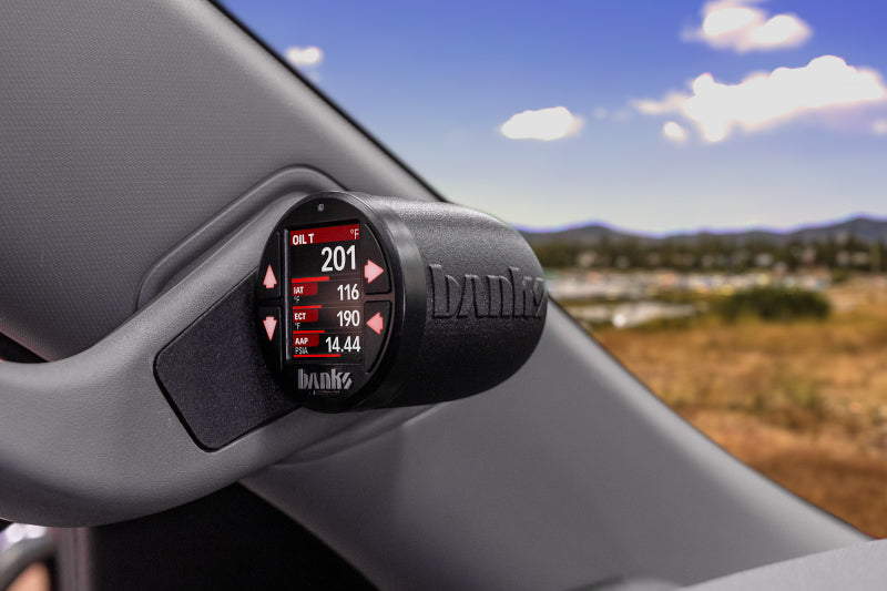Banks 63369 iDash Stealth Single Pod Mount | 2024-2025 GM Silverado/Sierra 2500HD/3500HD Duramax