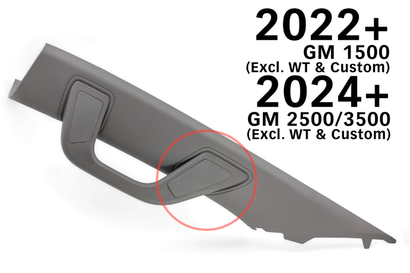 Banks 63369 iDash Stealth Single Pod Mount | 2024-2025 GM Silverado/Sierra 2500HD/3500HD Duramax
