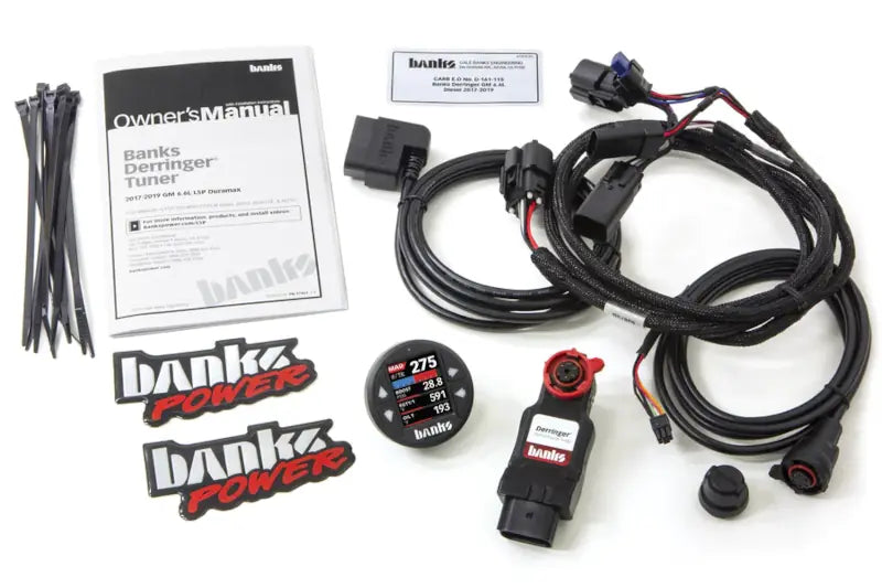 Banks 66692 Gen 2 Derringer Tuner with iDash Super Gauge | 2017-2019 GM Silverado/Sierra 2500HD/3500HD 6.6L Duramax L5P