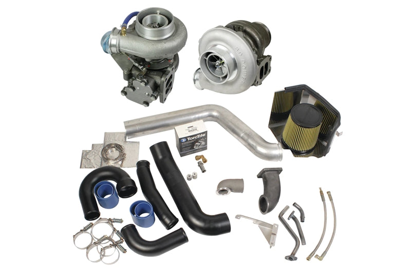 BD Diesel 1045320 Super B Twin Turbo Kit | 1998.5-2002 RAM 2500/3500 5.9L 24V Cummins