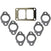 BD Diesel 1045986-T6 T6 Exhaust Manifold Gasket Set | 1998.5-2018 Dodge RAM 2500/3500 5.9L/6.7L Cummins