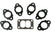 BD Diesel 1045986 Exhaust Manifold Gasket Set for Stock Mount Turbo | 1998.5-2007 Dodge RAM 2500/3500 5.9L Cummins