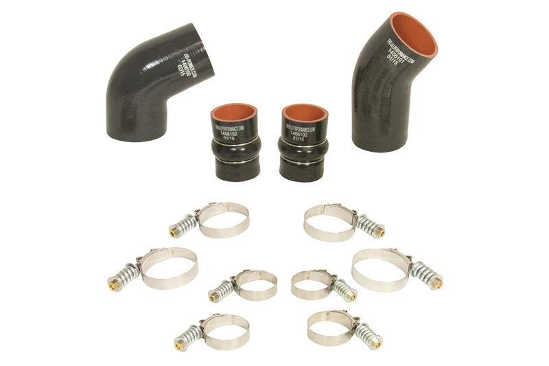 BD Diesel 1046276intercooler Hose & Clamp Kit | 2004.5-2005 GM Silverado/Sierra 2500HD/3500HD 6.6L Duramax LLY