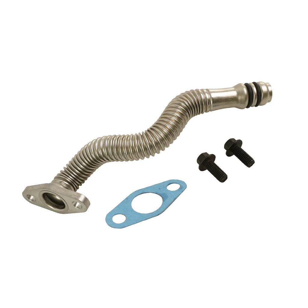 BD Diesel 1453104 Oil Drain Line | 2007.5-2018 Dodge 6.7L Cummins