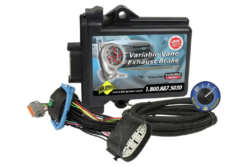 BD Diesel 2001020 Variable Vane Exhaust Brake | 2006-2007 GM Silverado/Sierra 2500HD/3500HD 6.6L Duramax LBZ