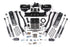 BDS 1666H 4 inch 4-Link Lift Kit with NX2 Shocks | 2019-2024 RAM 3500 6.7L Cummins 4WD