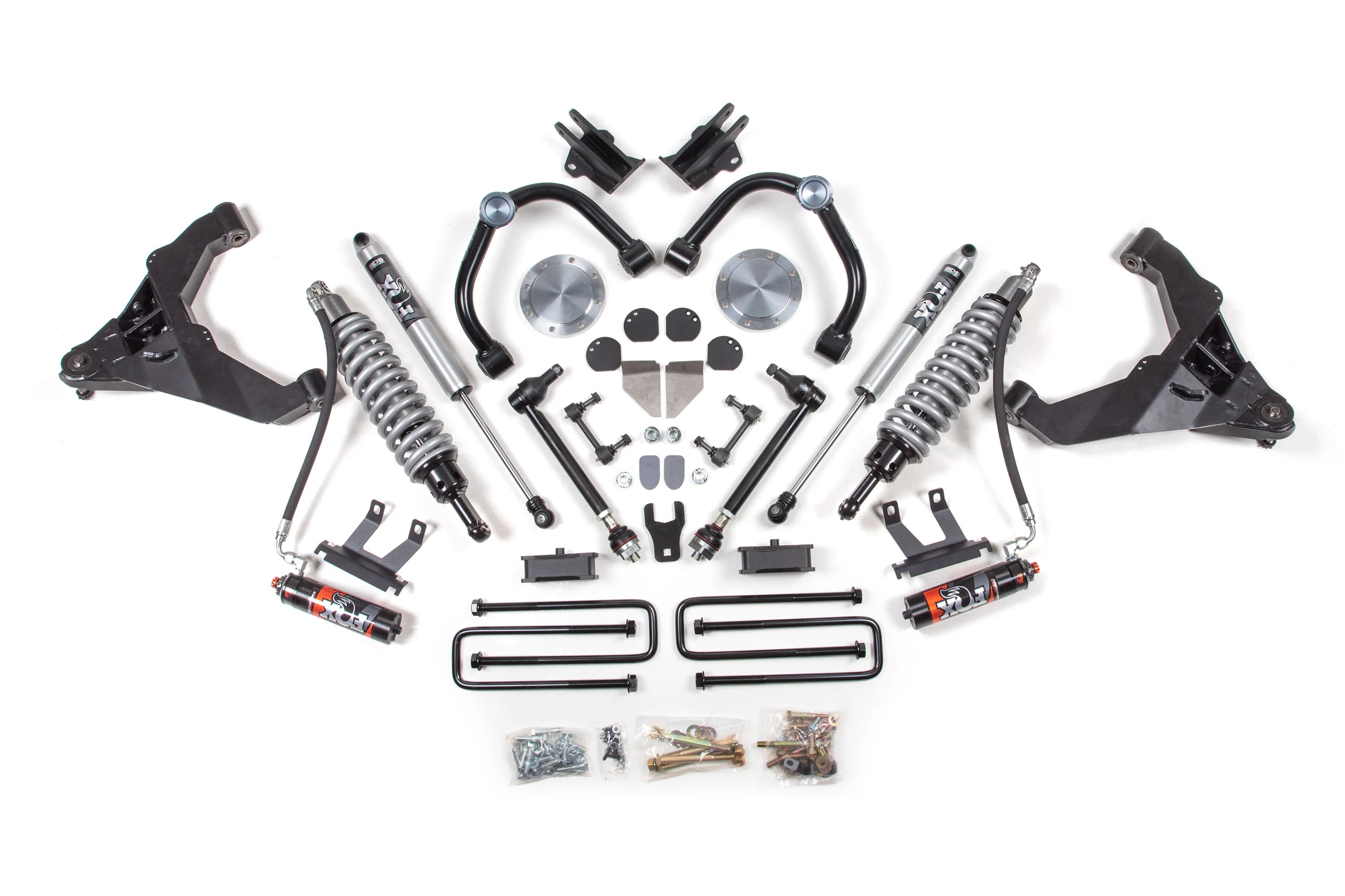 BDS 1812FPE 3 inch FOX 2.0 Coilover Lift Kit | 2020-2025 GM 2500HD/3500HD 6.6L Duramax w/ Rear Overload