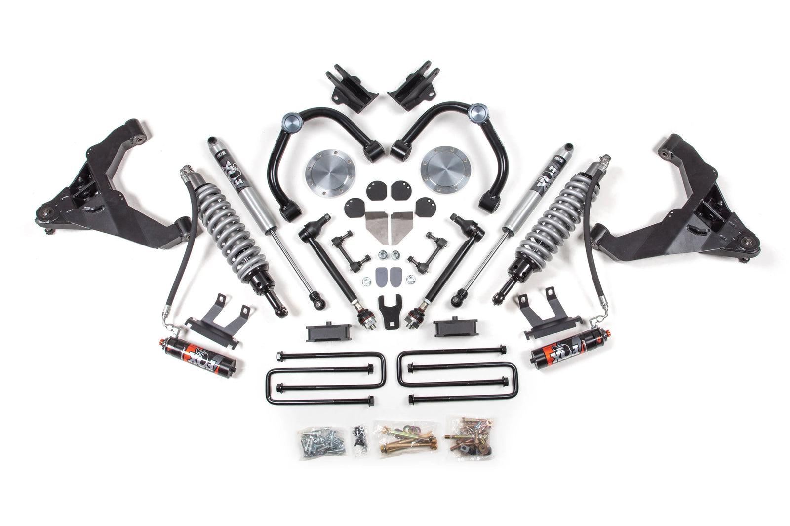 BDS 1812FPE 3 inch FOX 2.0 Coilover Lift Kit | 2020-2025 GM 2500HD/3500HD 6.6L Duramax w/ Rear Overload