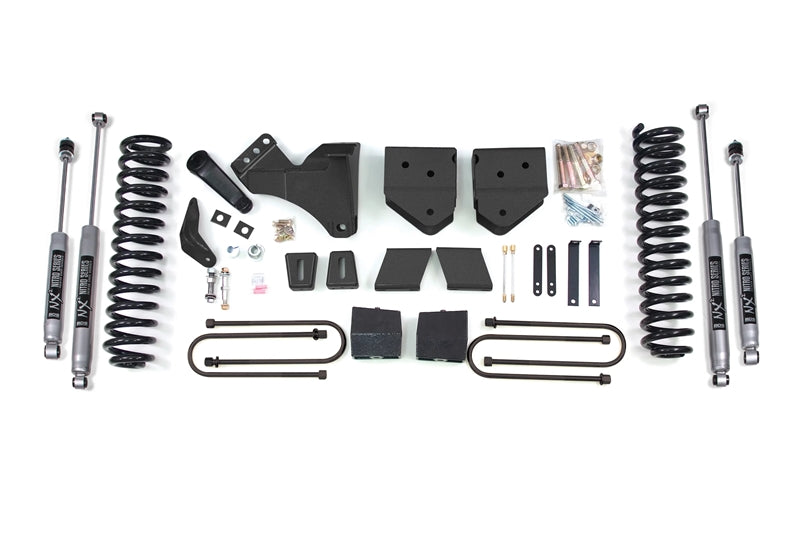 BDS 349H 6 inch Lift Kit with Nitro Shocks & 5 inch Block with out Overload | 2005-2007 Ford F250/F350 6.0L Powerstroke 4WD