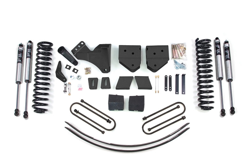 BDS 354FS 6 inch Lift Kit with FOX Shocks | 2005-2007 Ford F250/F350 6.0L Powerstroke 4WD with Rear Overload