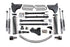 BDS 356H 6 inch 4-Link Lift Kit with NX2 Shocks | 2005-2007 Ford F250/F350 6.0L Powerstroke 4WD with Overload
